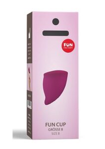 Fun Cup B Silicone Menstrual Cup - Grape