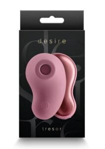 Desire Tresor Rechargeable Silicone Clitoral Stimulator - Pink