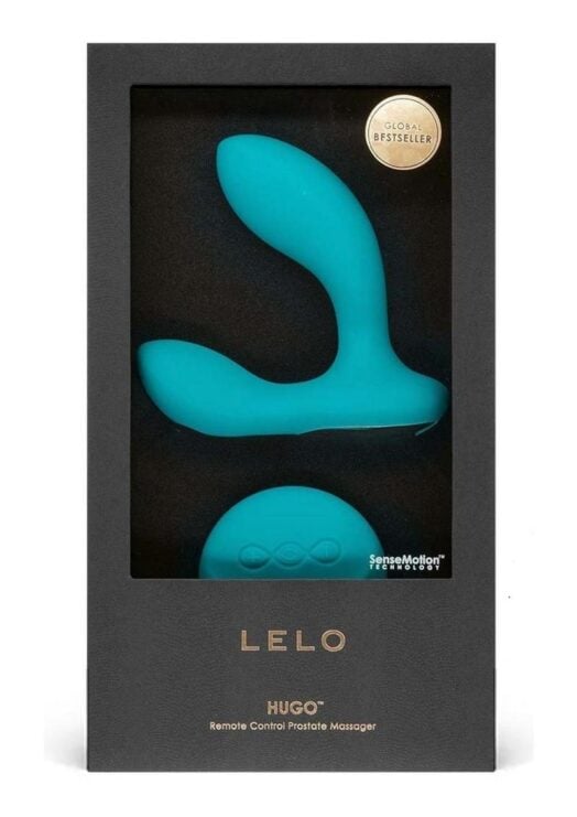 Hugo Rechargeable Prostate Massager - Ocean Blue