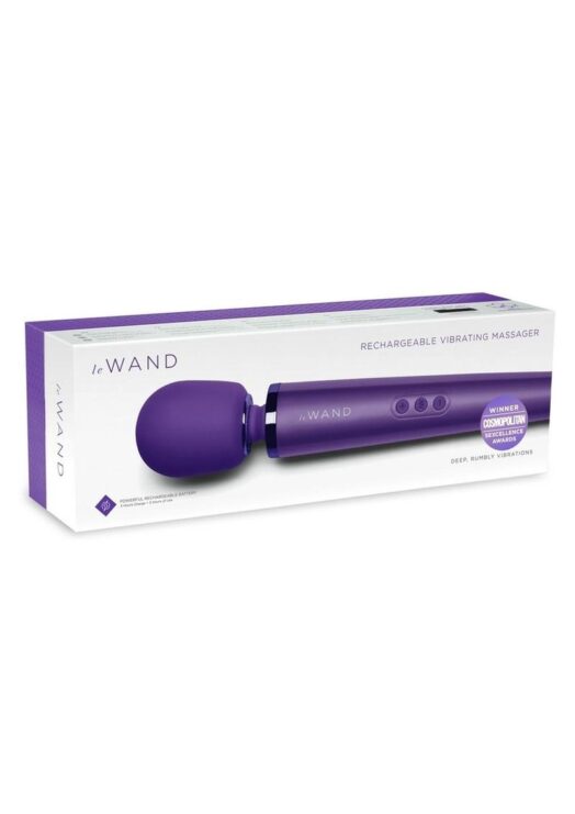 Le Wand Rechargeable Silicone Massager -Purple