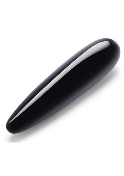 Le Wand Crystal Wand Probe with Silicone Ring - Black Obsidian