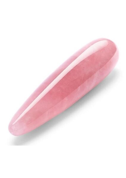 Le Wand Crystal Wand Probe with Silicone Ring - Rose Quartz