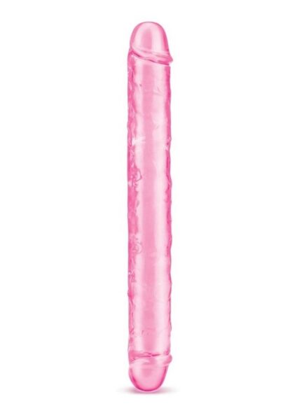 Me You Us Ultracock Jelly Double Ender 12in - Pink