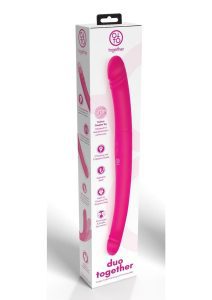 Together Toys Duo Together Silicone Rechargeable Double Vibrator - Pink