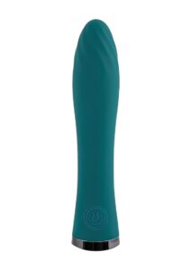 Ultra Wave Rechargeable Silicone Vibrator - Teal