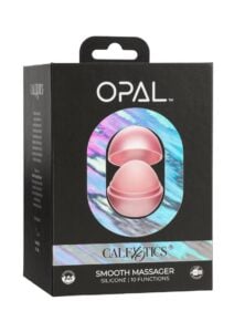 Opal Smooth Silicone Rechargeable Massager - Pink