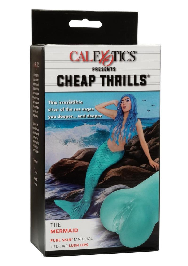 Cheap Thrills The Mermaid Masturbator - Pussy - Blue | TabooAdultToys.com