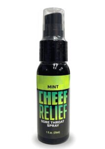Cheef Relief Soothing Throat Spray 1oz - Mint