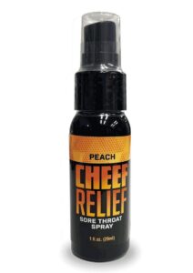 Cheef Relief Soothing Throat Spray 1oz - Peach