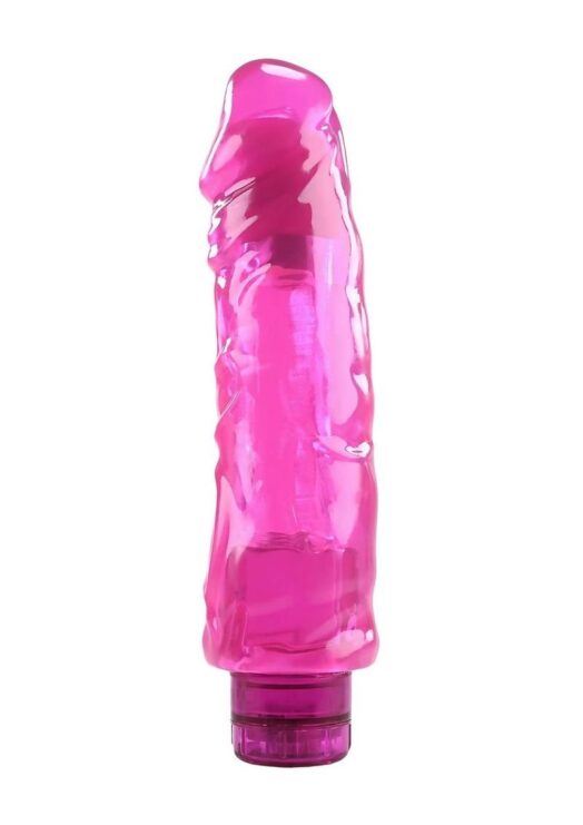 Selopas Thicc Boi Vibrating Dildo - Pink