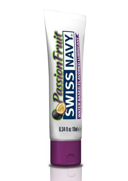 Swiss Navy Flavored Lubricant 10ml -Passion Fruit