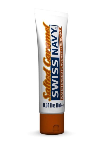 Swiss Navy Flavored Lubricant 10ml -Salted Caramel