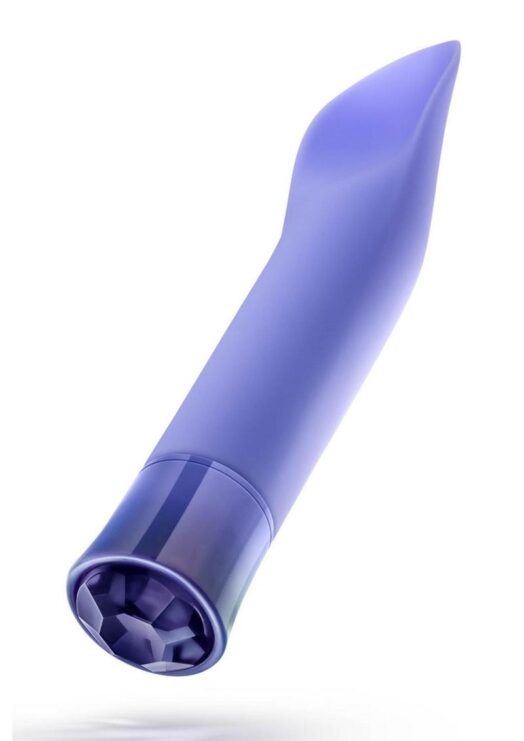 Oh My Gem Enrapture Rechargeable Silicone G-Spot Vibrator - Tanzanite