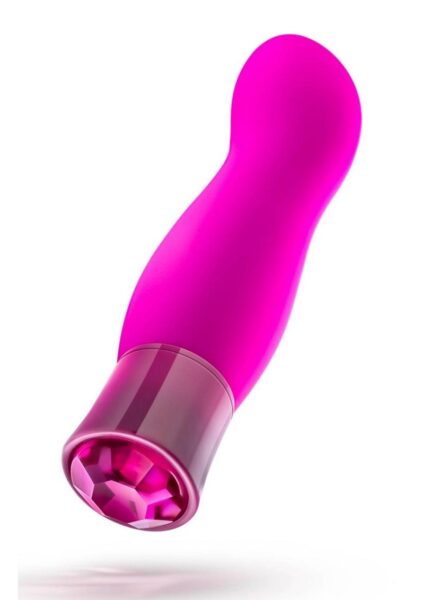 Oh My Gem Exclusive Rechargeable Silicone G-Spot Vibrator - Tourmaline