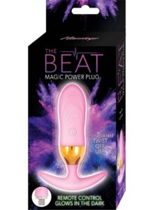 The Beat Magic Power Rechargeable Silicone Plug - Pink