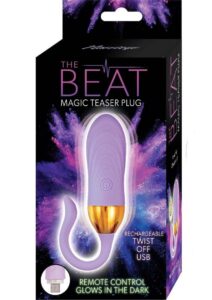 The Beat Magic Teaser Rechargeable Silicone Plug - Lavender