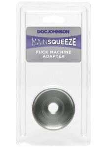 Main Squeeze Fuck Machine Adapter - Silver