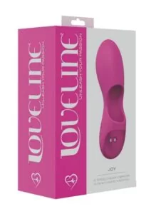 LoveLine Joy Rechargeable Finger Vibrator - Pink