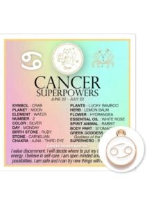 Warm Human Zodiac Cancer