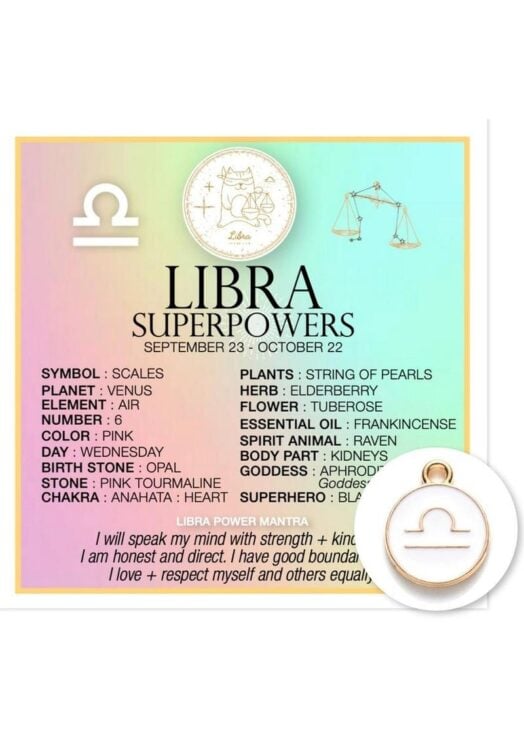 Warm Human Zodiac Libra