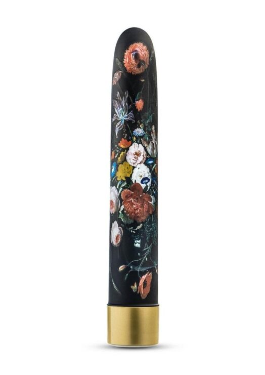 The Collection Bountiful Slimline Vibrator - Black/Multicolor