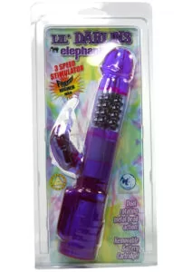 Lil Darlins Elephant Waterproof Vibrator - Lavender