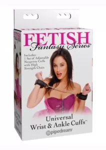Fetish Fantasy Series Universal Wrist and Ankle Cuffs - Black