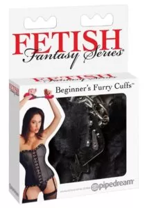 Fetish Fantasy Series Beginner`s Furry Cuffs - Black