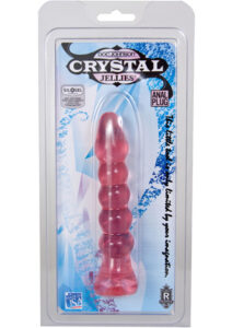 Crystal Jellies Anal Plug - Pink