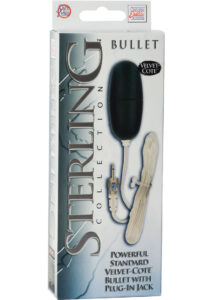 Sterling Collection Standard Velvet Cote Bullet - Black