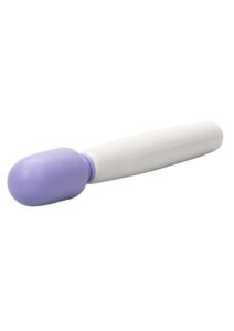 My Mini Miracle Massager Wand Waterproof 7.75in - White/Purple