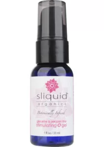 Sliquid Organics Stimulating O Gel Water Based Clitoral Stimulation 1oz