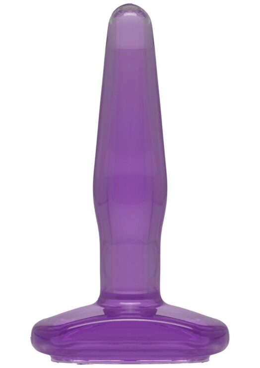 Crystal Jellies - Small Butt Plug - Purple