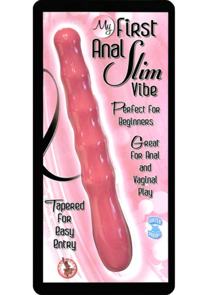 My First Anal Slim Vibrator - Pink
