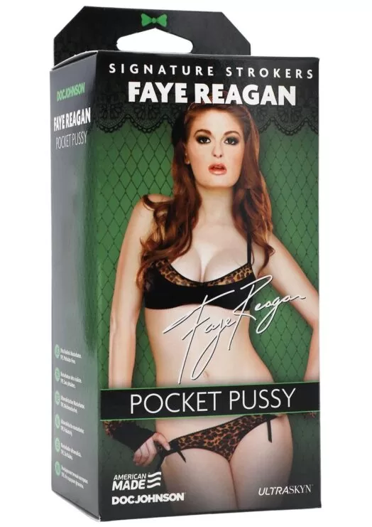Signature Strokers Faye Reagan Ultraskyn Masturbator - Pussy - Vanilla