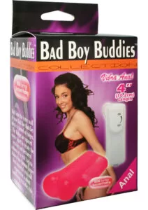 Bad Boy Buddies Vibro Masturbator - Anal - Pink