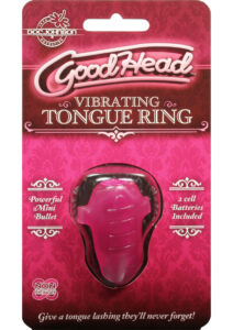 GoodHead Vibrating Tongue Ring - Pink