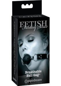 Fetish Fantasy Series Limited Edition Breathable Ball Gag Black