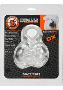Oxballs Atomic Jack Nutter Ball-Gag and Cocksling - Clear