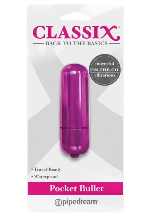 Classix Vibrating Pocket Bullet - Pink