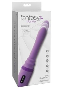 Fantasy For Her Silicone Love Thrust Her Dildo 12in - Purple