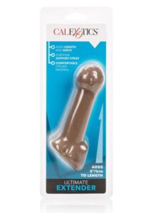 Ultimate Extender Penis Sleeve 6.25in - Chocolate