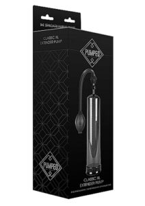 Pumped By Shots Classic Extra Large Extender Penis Pump - Black