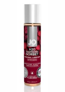 JO H2O Water Based Flavored Lubricant Raspberry Sorbet 1oz