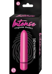 Intense Orgasm Bullet Vibrator - Pink