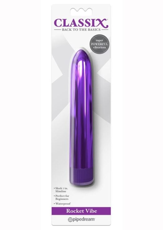 Classix Rocket Vibrator - Purple