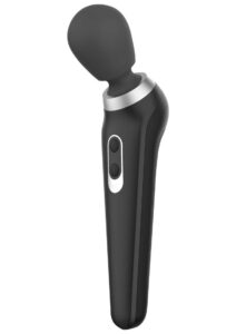 PalmPower Extreme Rechargeable Wand Massager - Black