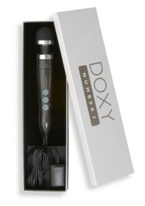 Doxy Die Cast 3 Wand Plug-In Vibrating Body Massager - Disco Black