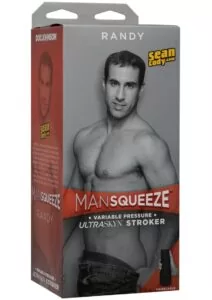 Man Squeeze Randy Ultraskyn Masturbator - Butt - Vanilla