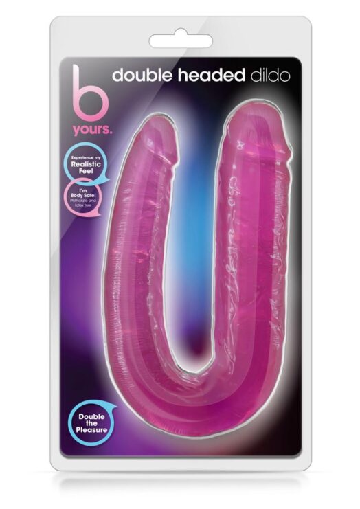 B Yours Double Headed Dildo 18in - Pink